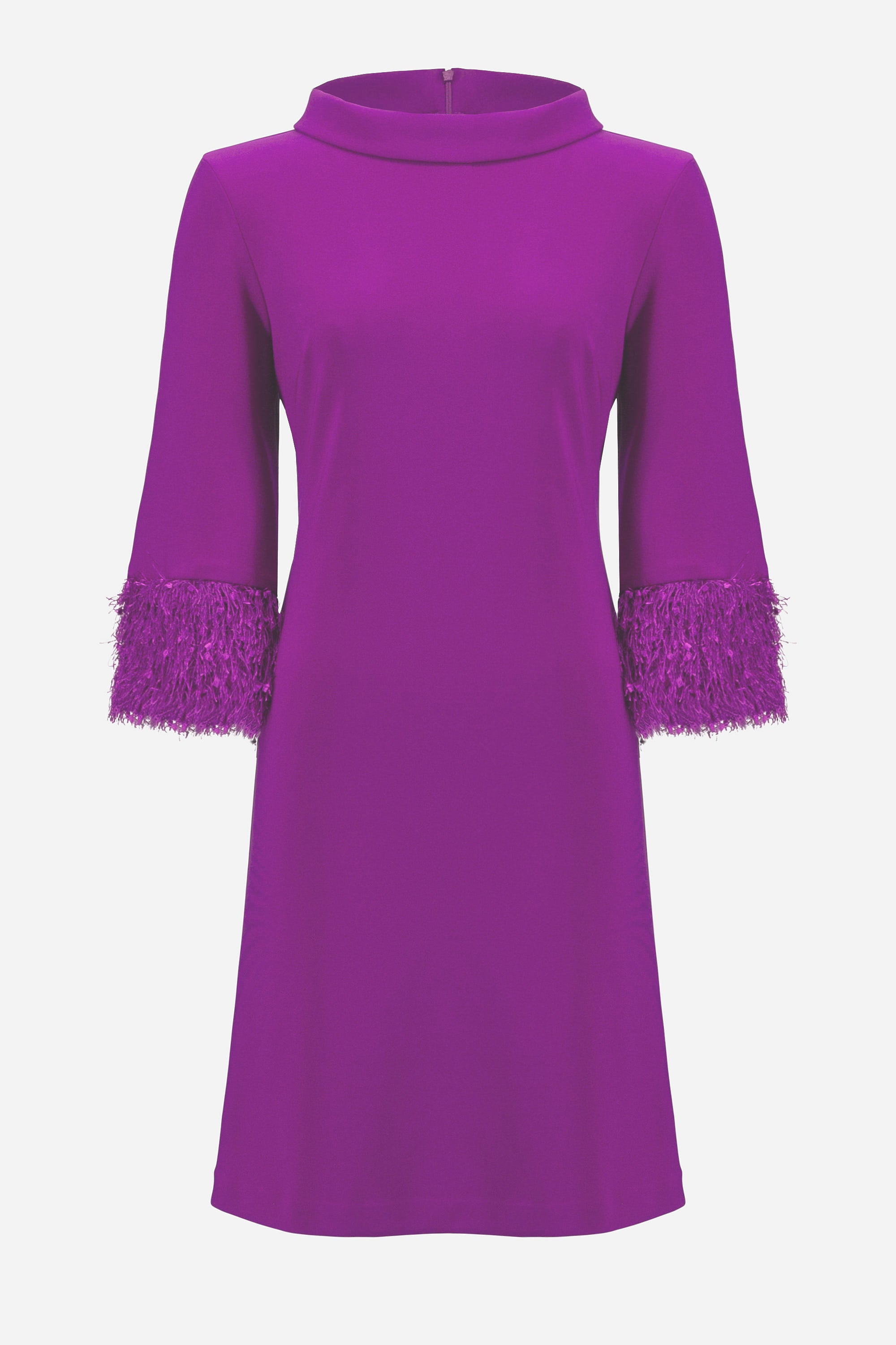 Joseph Ribkoff LDS Dress (Silky Knit & Novelty A-Line Dress)