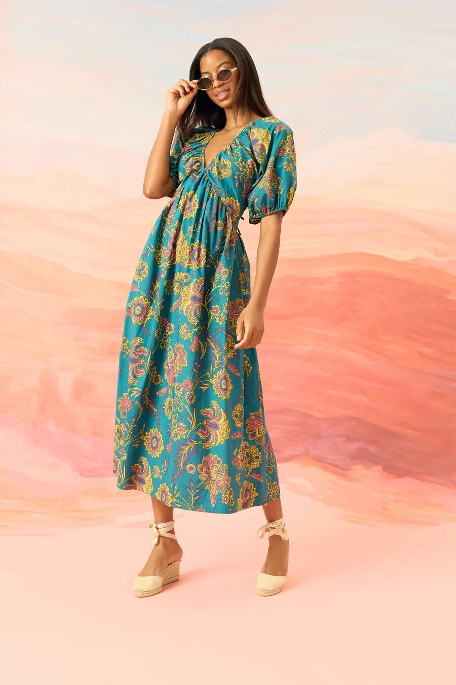 The Good Journey (TGJ) Maxi Dress (Floral)
