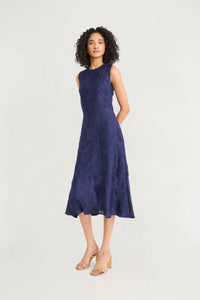 Luxely "Mercy" Jacquard Midi Dress