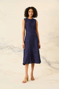 Luxely "Mercy" Jacquard Midi Dress