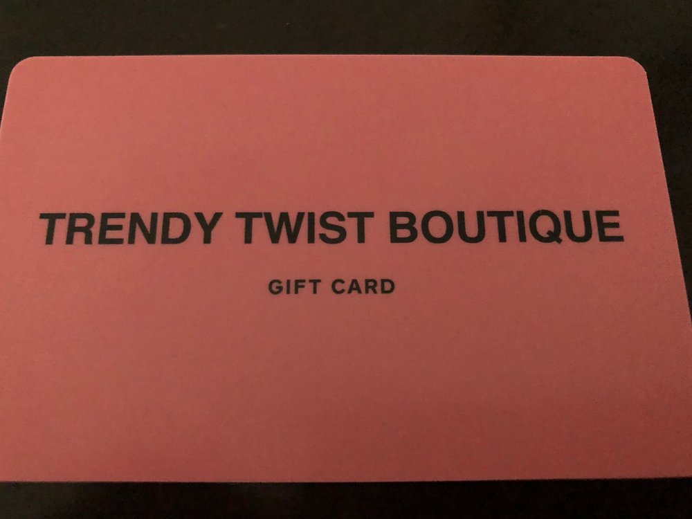 Trendy Twist Boutique Gift Card