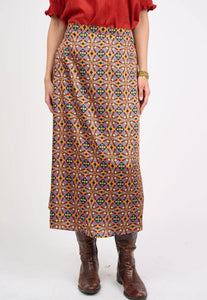 Ivy Jane/ Uncle Frank Midi Print Skirt