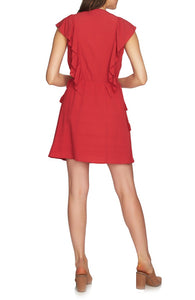 1. State Side Ruffle Dress w/Ties
