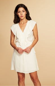 1. State Side Ruffle Dress w/Ties