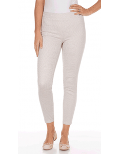 French Dressing Jeans (FDJ) Pull On Ankle Polka Dot Crop Pants