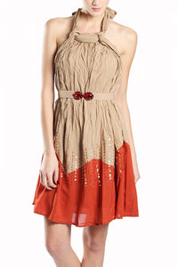 Ryu Twist Tie Dress