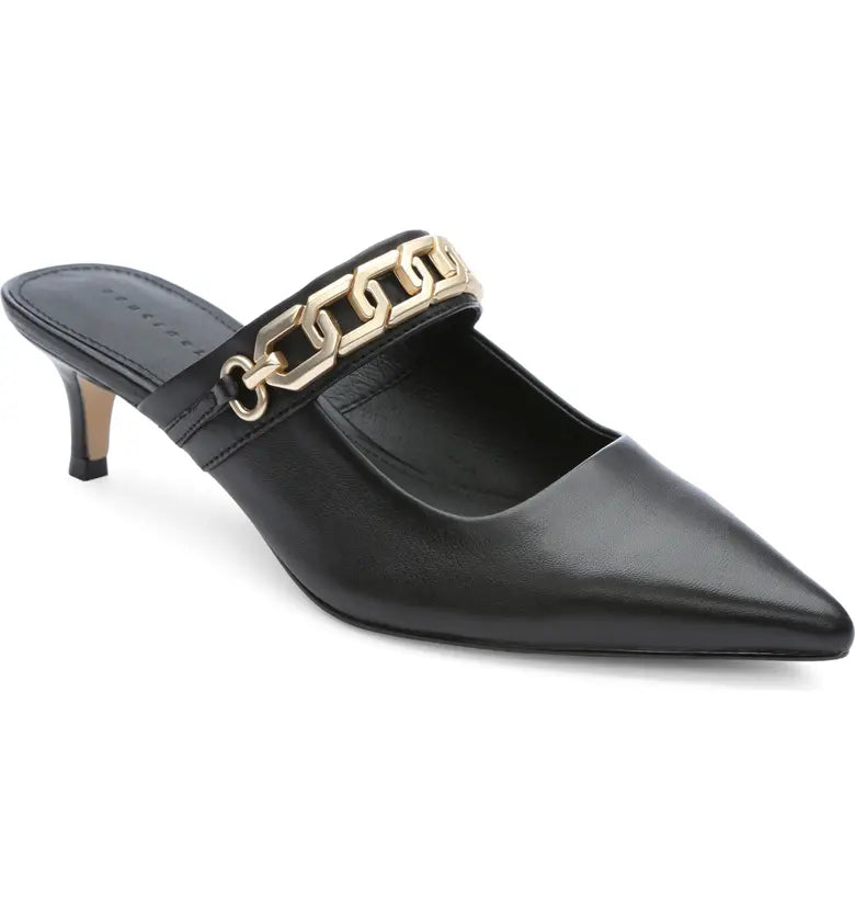 A List Heeled Sandal