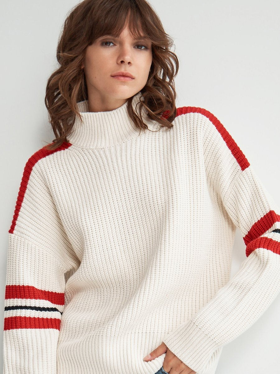 Sanctuary Clothing Speedway Sweater Colorblock