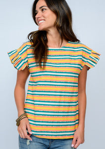 Ivy Jane Awning Stripe Top