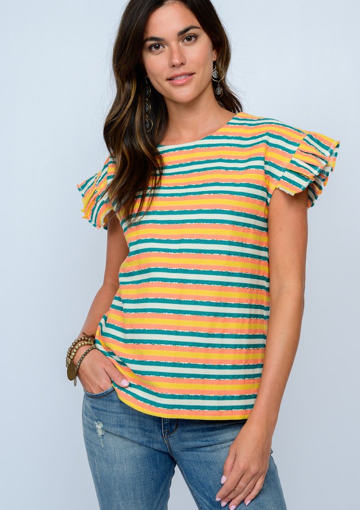 Ivy Jane Awning Stripe Top