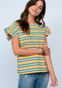 Ivy Jane Awning Stripe Top