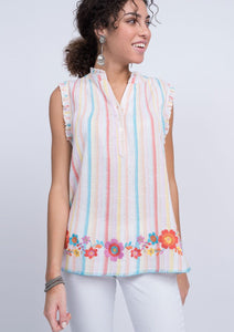 Ivy Jane Fresh Air Stripe Top