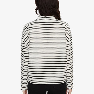 Sanctuary Clothing Alea Striped Pull Over Parchment