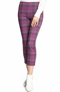 Sanctuary Disco Plaid Crop Leggings