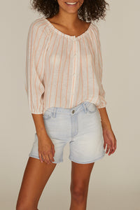 Sanctuary Clothing Iris Ballet Neck Top