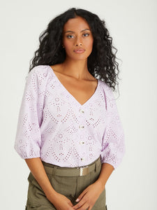 Sanctuary Clothing Modern Button Front Top