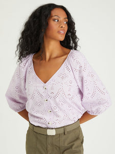 Sanctuary Clothing Modern Button Front Top