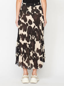 Sanctuary Clothing Pleat It Midi Skirt