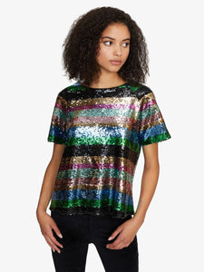 Sanctuary Clothing Saturday Night Sequin Top