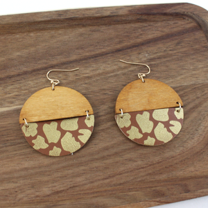 Pretty Persuasions Wood Earrings