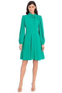 Maggy London Janessa Bow Neck Dress