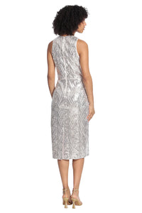 Maggy London "Jamie" Sequins Midi Dress