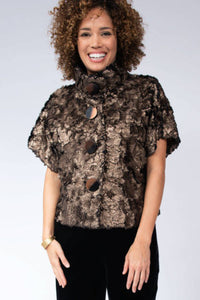 Ivy Jane Short Sleeve Collar Coat