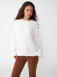 Sanctuary Clothing On Arrival Sweater Creme