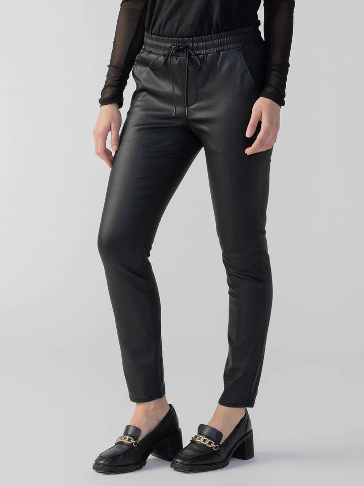 SANCTUARY CLOTHING Pull On Hayden Pant Black