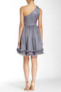 Ryu Ruffle Shoulder Dress