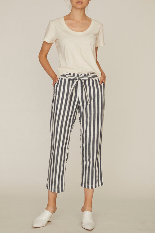 Sanctuary Clothing Sasha Stripe Crop Pant