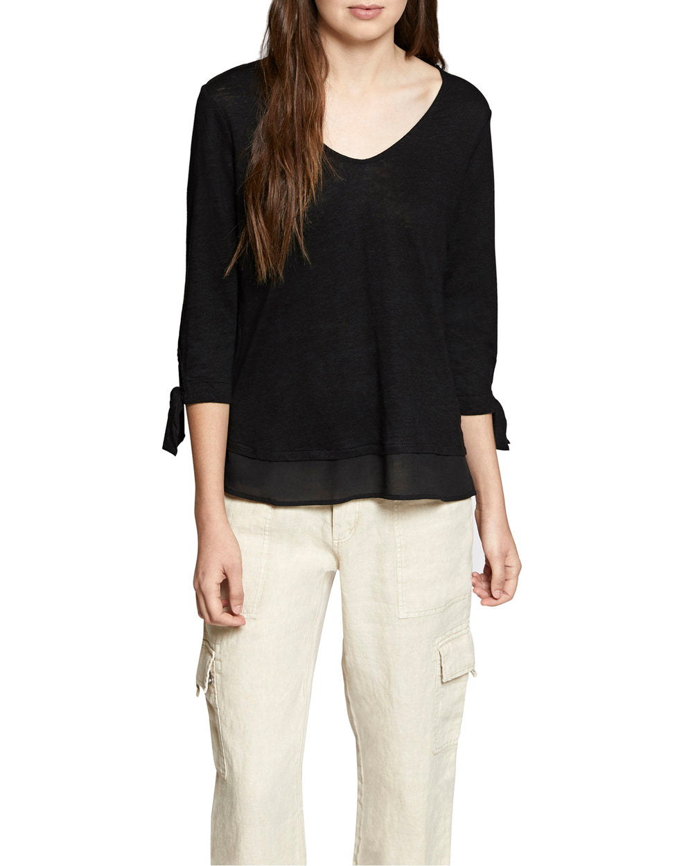 Sanctuary Sylvie Sly Sleeve Tee