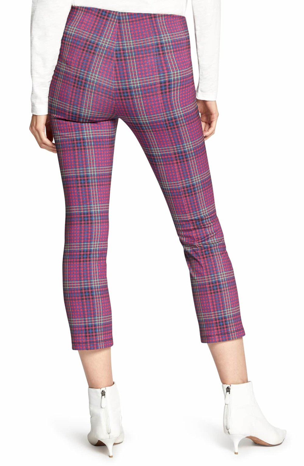 Sanctuary Disco Plaid Crop Leggings