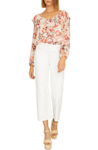 Sanctuary Clothing Lady Like Floral Blouse