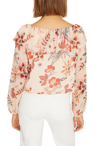 Sanctuary Clothing Lady Like Floral Blouse