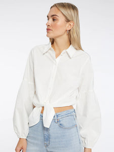 Sanctuary Clothing Take Two White Blouse