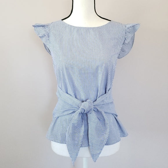 Sanctuary Tea Time Front Tie Top