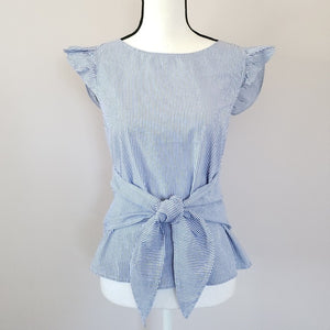 Sanctuary Tea Time Front Tie Top