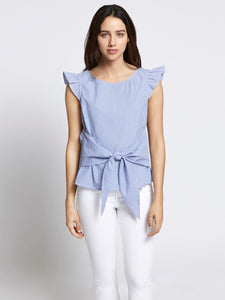 Sanctuary Tea Time Front Tie Top