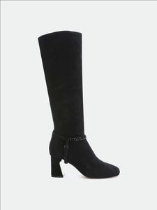 Sanctuary Electric Knee High Boot Black