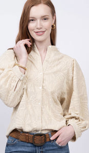 Ivy Jane Embroidered Poet Blouse