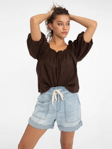 Sanctuary Clothing Day Off Blouse