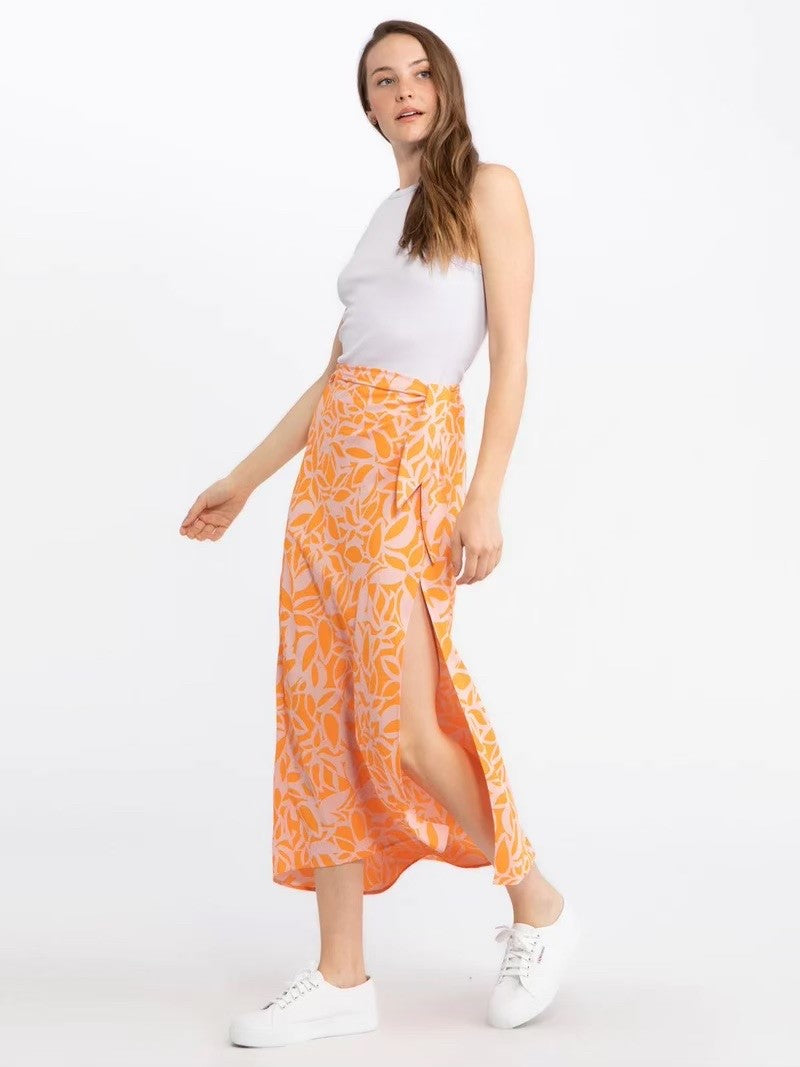 Sanctuary Clothing Beach to City Midi Skirt