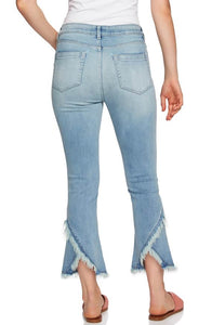 1. State 5-Pkt Tulip Hem Skinny Jeans