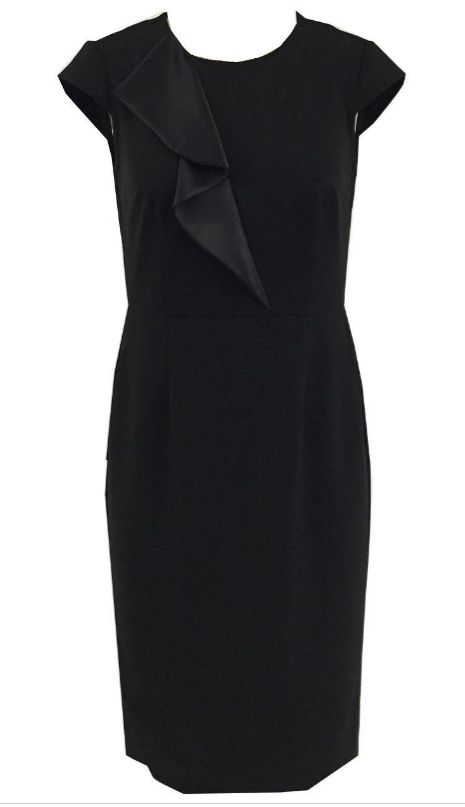 Donna Morgan Front Ruffle Dress