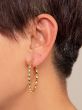 Zenzii Large Ribbed Hoop Earring Jewelry